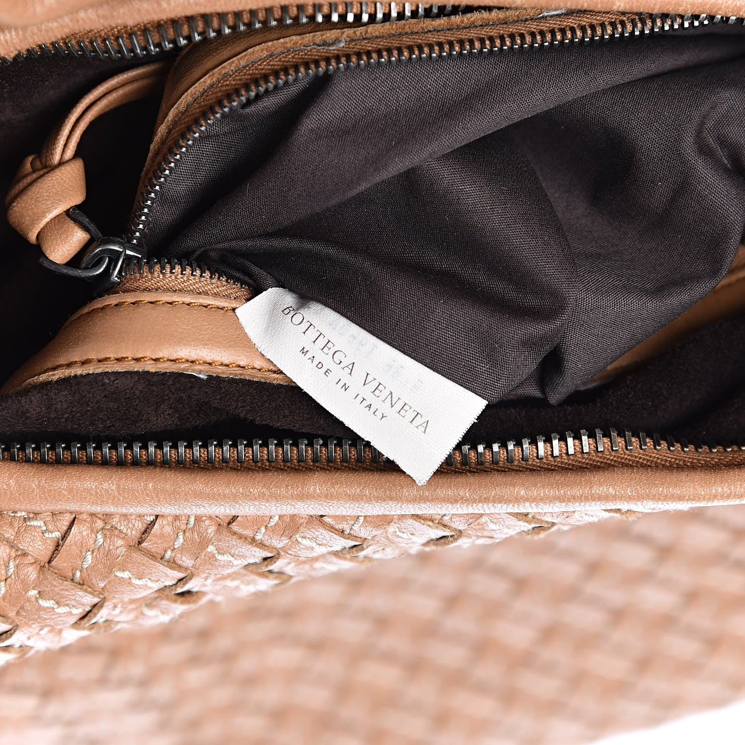 Bottega Veneta Nappa Stitched Intrecciato Medium Veneta Hobo 7 of 17