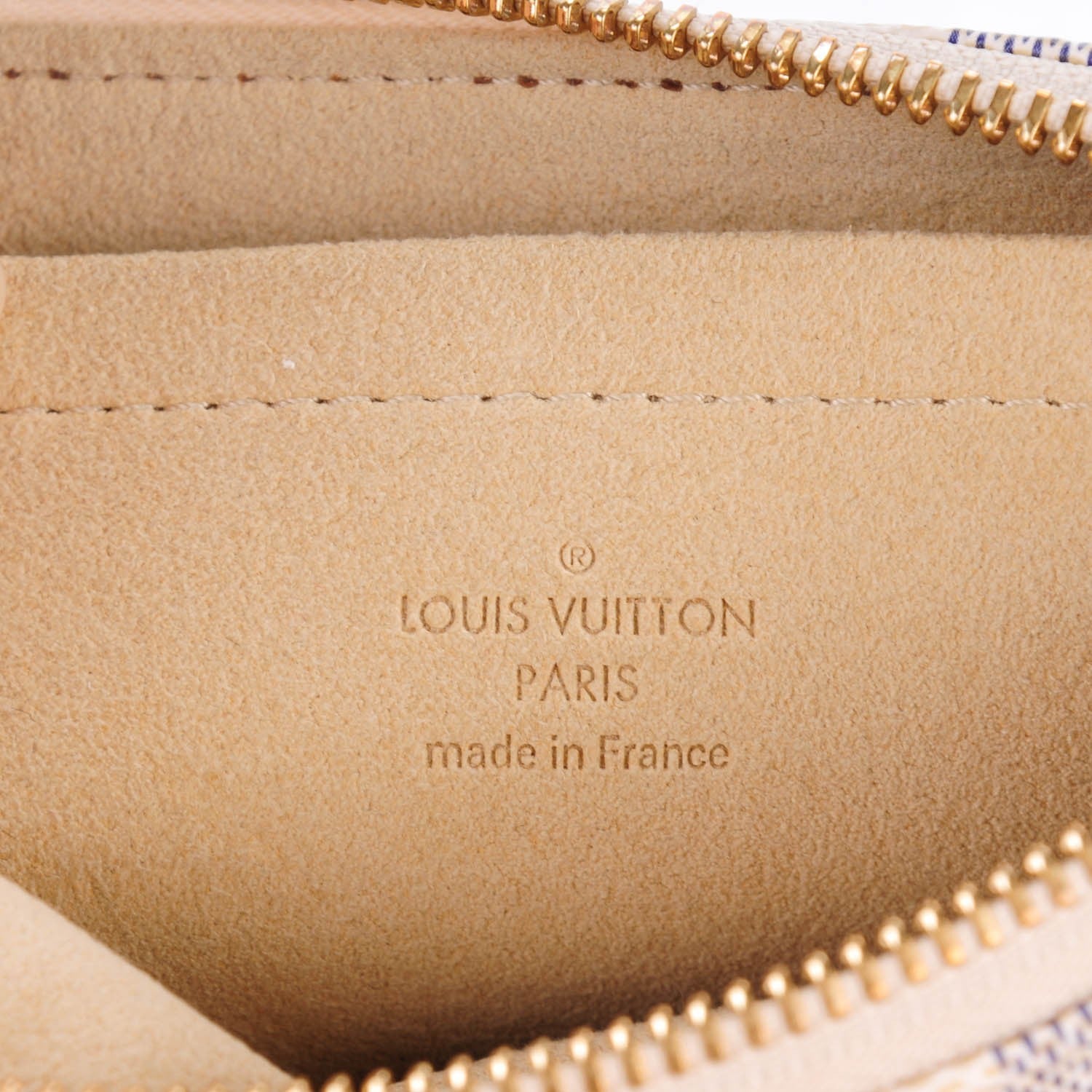 Louis Vuitton Damier Azur Pochette Milla MM 6 of 7