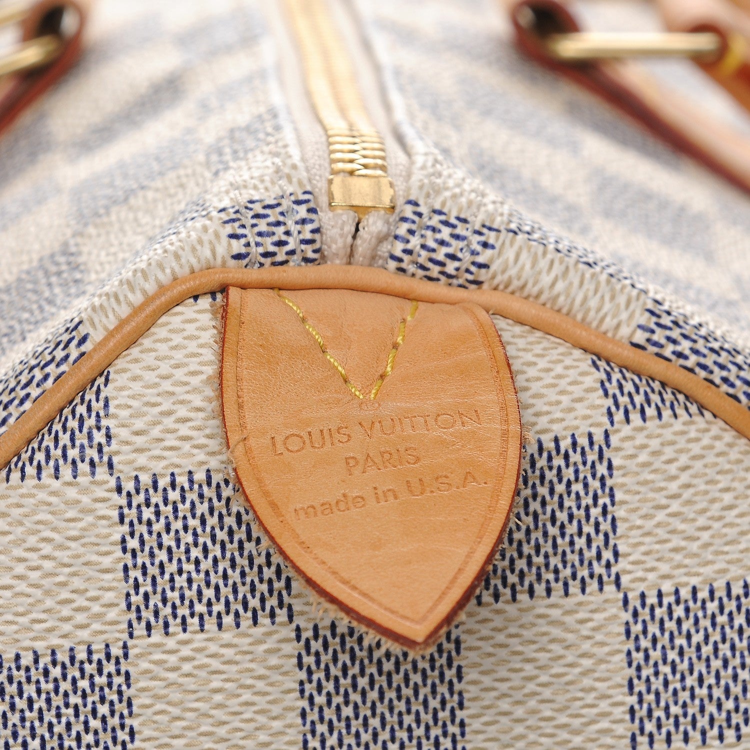 Louis Vuitton Damier Azur Speedy 35 7 of 8