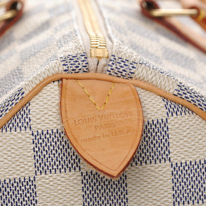 Louis Vuitton Damier Azur Speedy 35 7 of 8