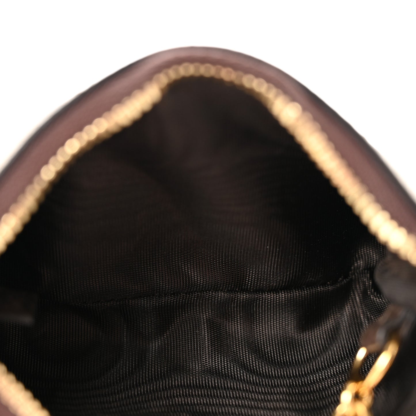 GG Supreme Monogram Key Case Beige Ebony Cuir