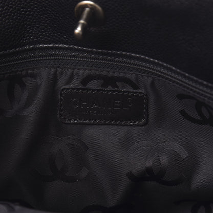 Chanel Caviar CC Tote Black 7 of 13