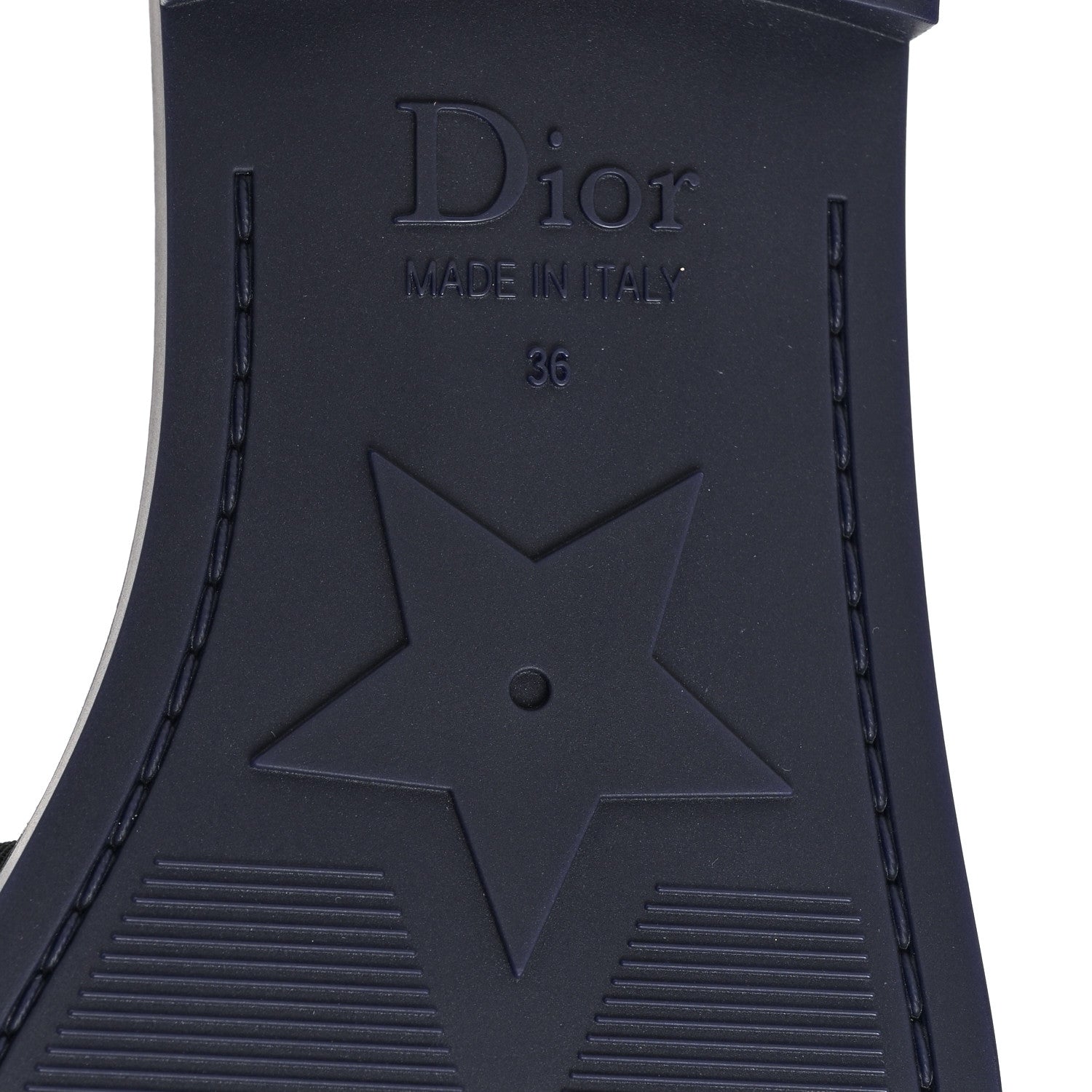 Christian Dior Technical Stretch Fabric Camouflage Dio(r)evolution Slide Sandals 36 Deep Blue 7 of 8