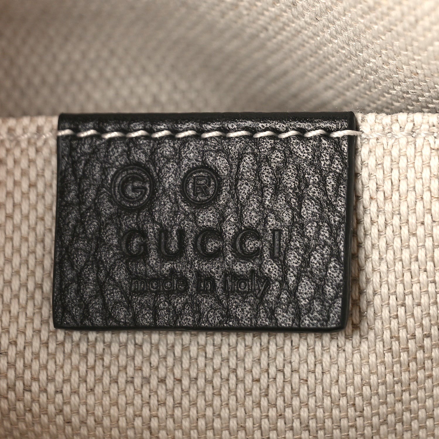 Gucci Pebbled Calfskin Soho Chain Backpack Black 6 of 9