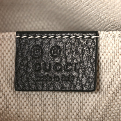 Gucci Pebbled Calfskin Soho Chain Backpack Black 6 of 9