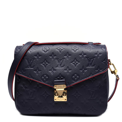 Louis Vuitton Empreinte Pochette Metis Marine Rouge 1 of 12