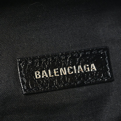 Balenciaga Agneau Arena Superbusy XS Sling Zip Shoulder Bag Black 6 of 10