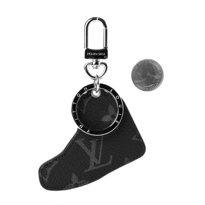 Louis Vuitton Monogram Eclipse Trainer Mini Bag Charm Key Ring 3 of 4