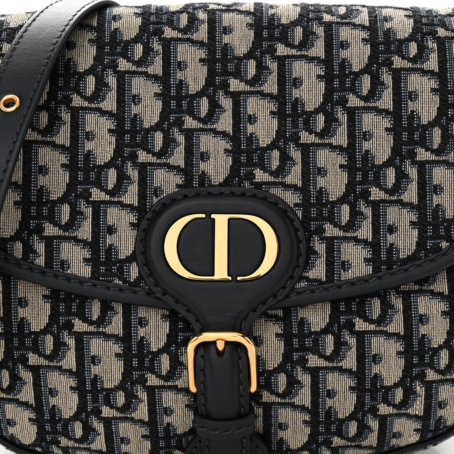 Christian Dior Oblique Medium Bobby Flap Blue 7 of 11