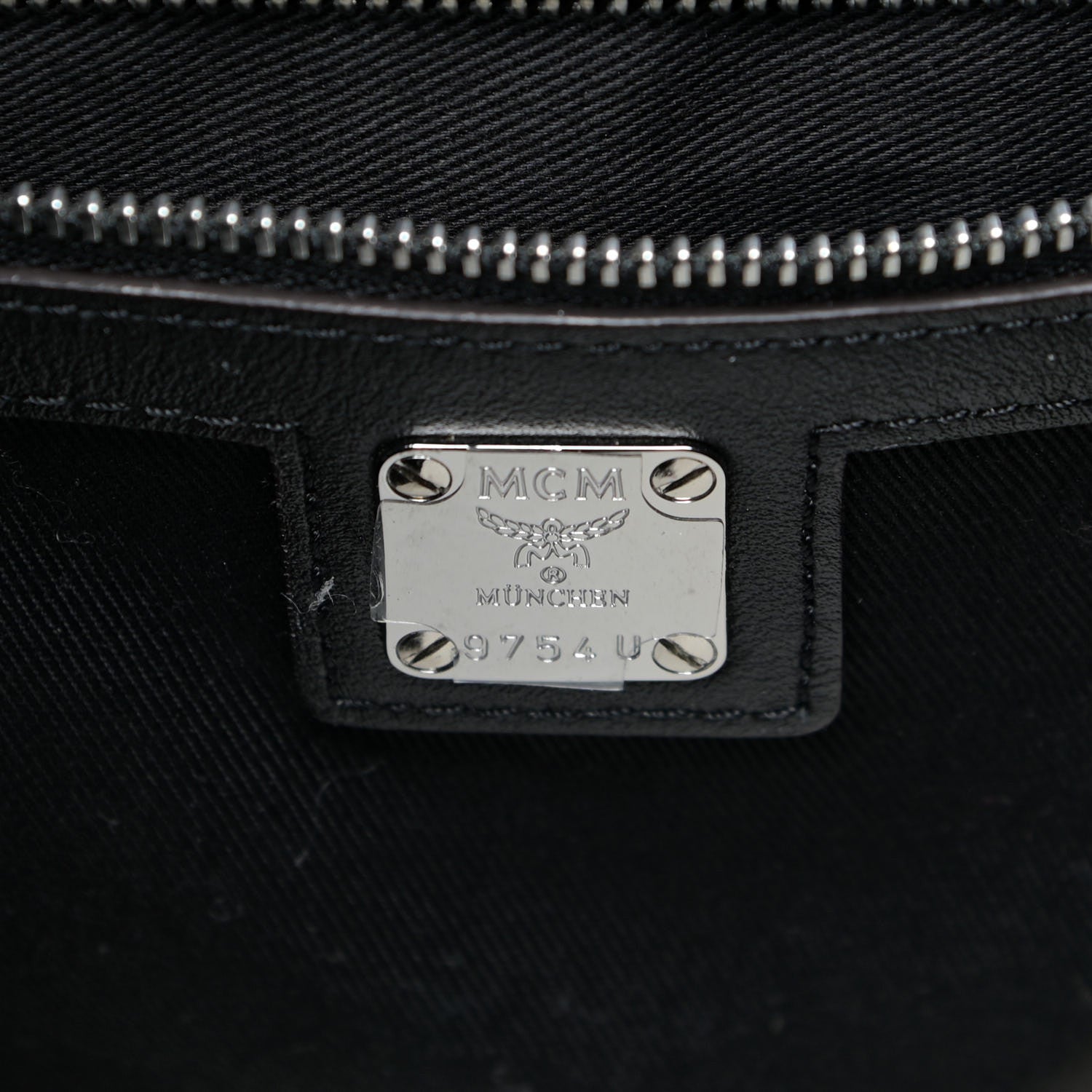 MCM Calfskin Ottomar Medium Klara Hobo Black 6 of 16