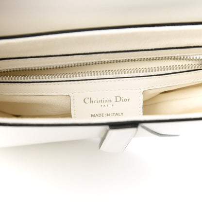 Christian Dior Smooth Calfskin Saddle Bag White 8 of 10