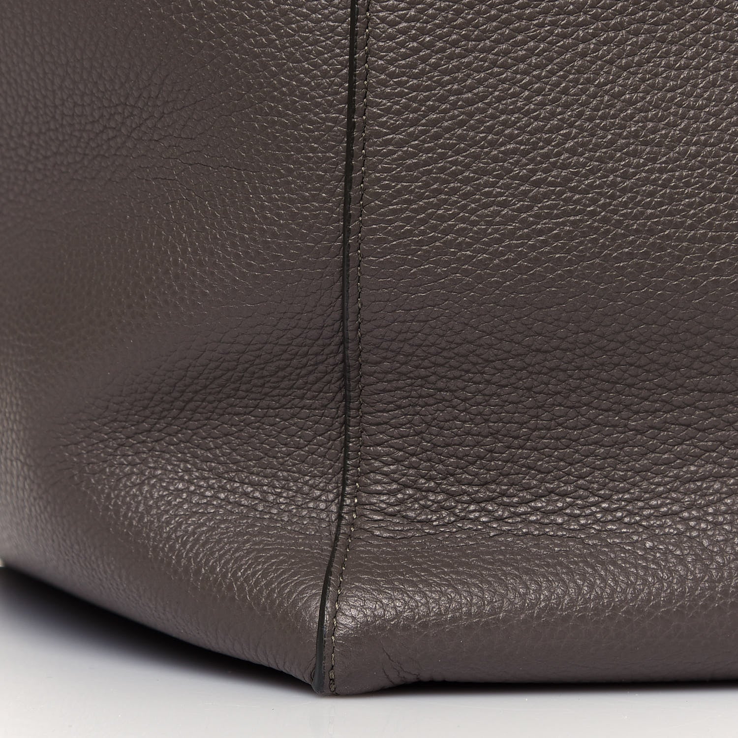 Celine Soft Grained Calfskin Medium Belt Cabas Phantom Taupe 14 of 14