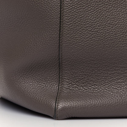 Celine Soft Grained Calfskin Medium Belt Cabas Phantom Taupe 14 of 14
