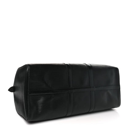 Louis Vuitton Epi Keepall 45 Black 3 of 8