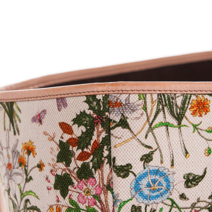 Gucci Canvas Large Floral Flora Tote 11 of 11