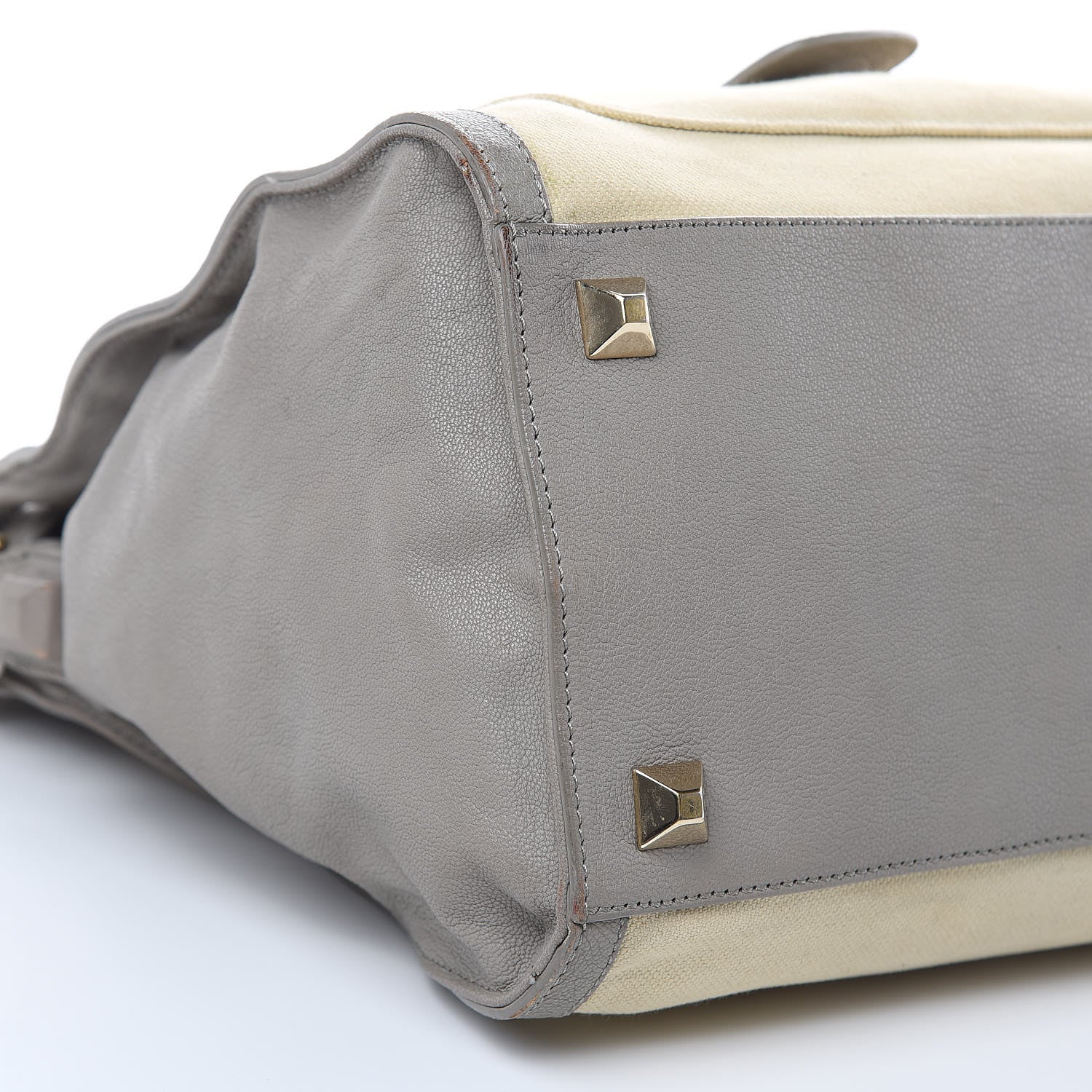 Balenciaga Canvas Chevre Lune MM Cream Grey 9 of 28