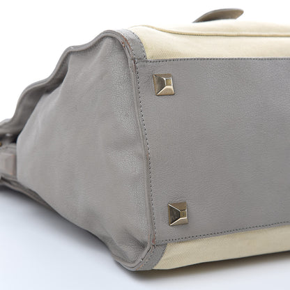 Balenciaga Canvas Chevre Lune MM Cream Grey 9 of 28