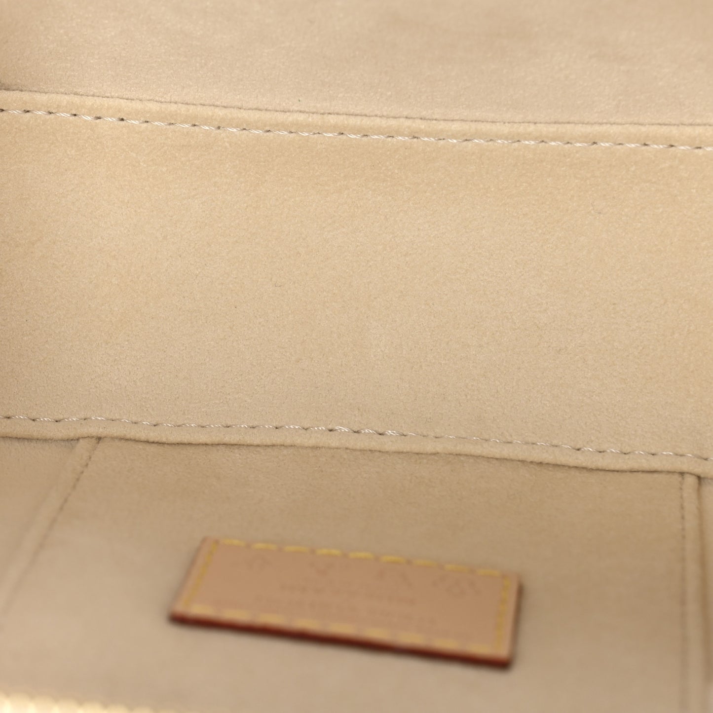LV x TM Monogram Multicolor Vanity Chain Pouch White