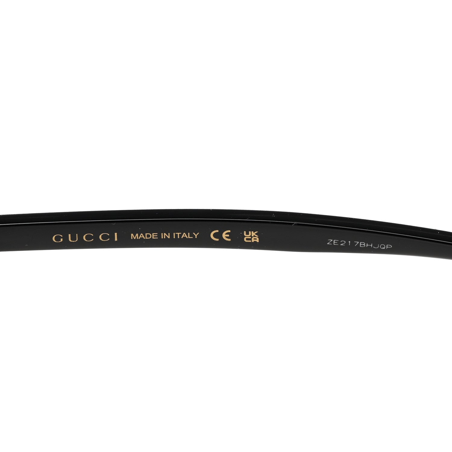 Gucci Acetate Round Sunglasses GG0023S Black 6 of 7