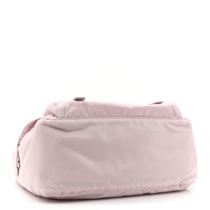 Prada Re-Nylon Vela Saffiano Pocket Double Buckle Messenger Shoulder Bag Alabastro 4 of 10