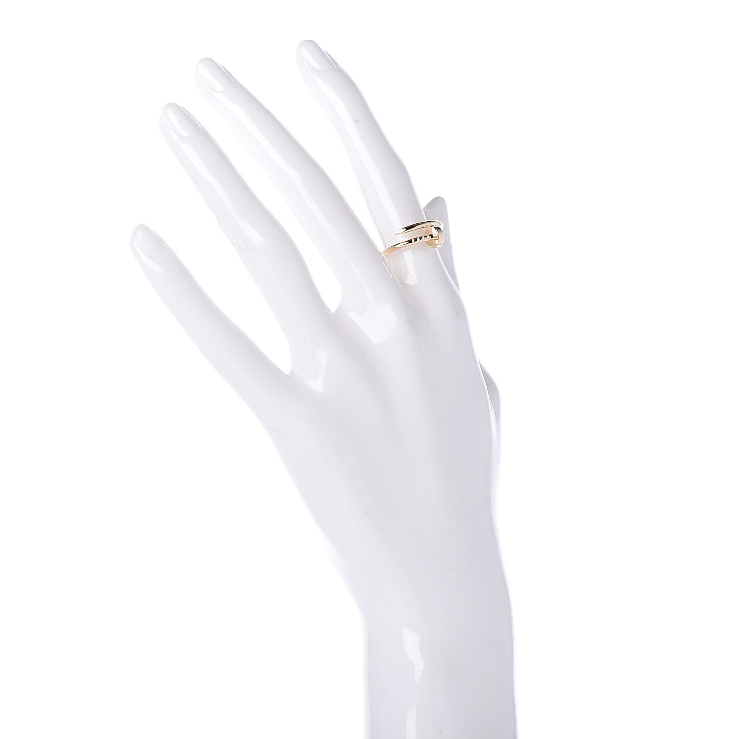 Cartier 18K Yellow Gold Small Juste Un Clou Ring 52 6 2 of 5