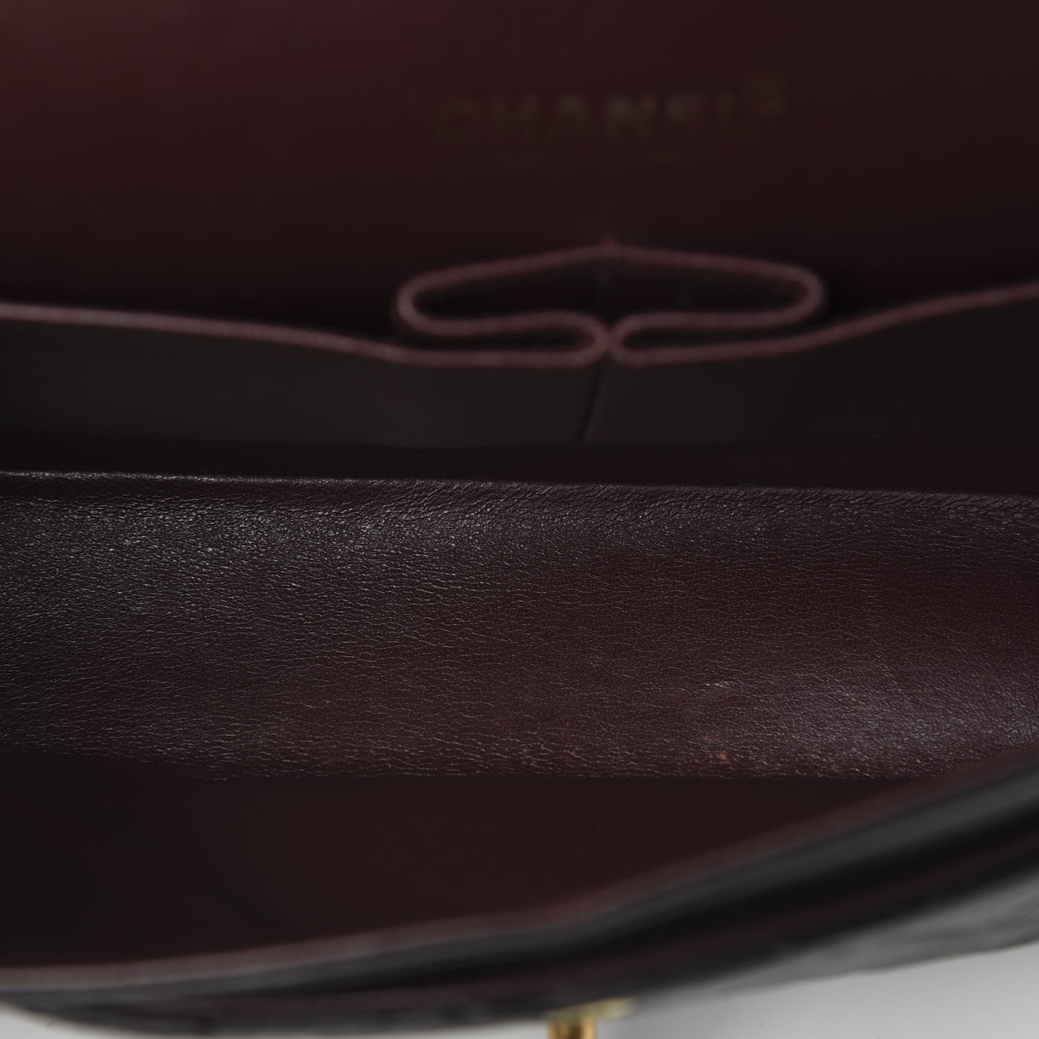 Chanel Lambskin Quilted Medium Double Flap Black 5 of 12