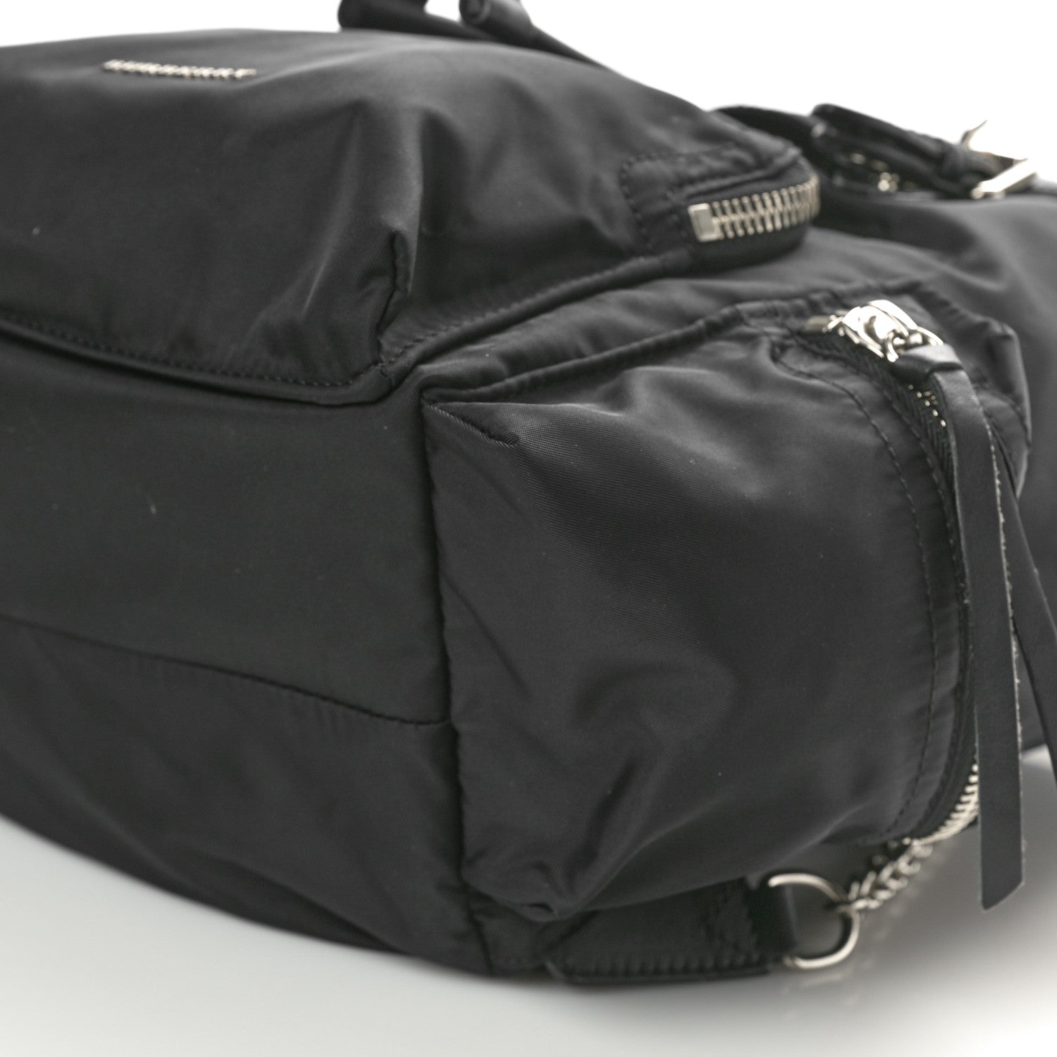 Burberry Nylon Medium Crossbody Rucksack Backpack Black 10 of 10