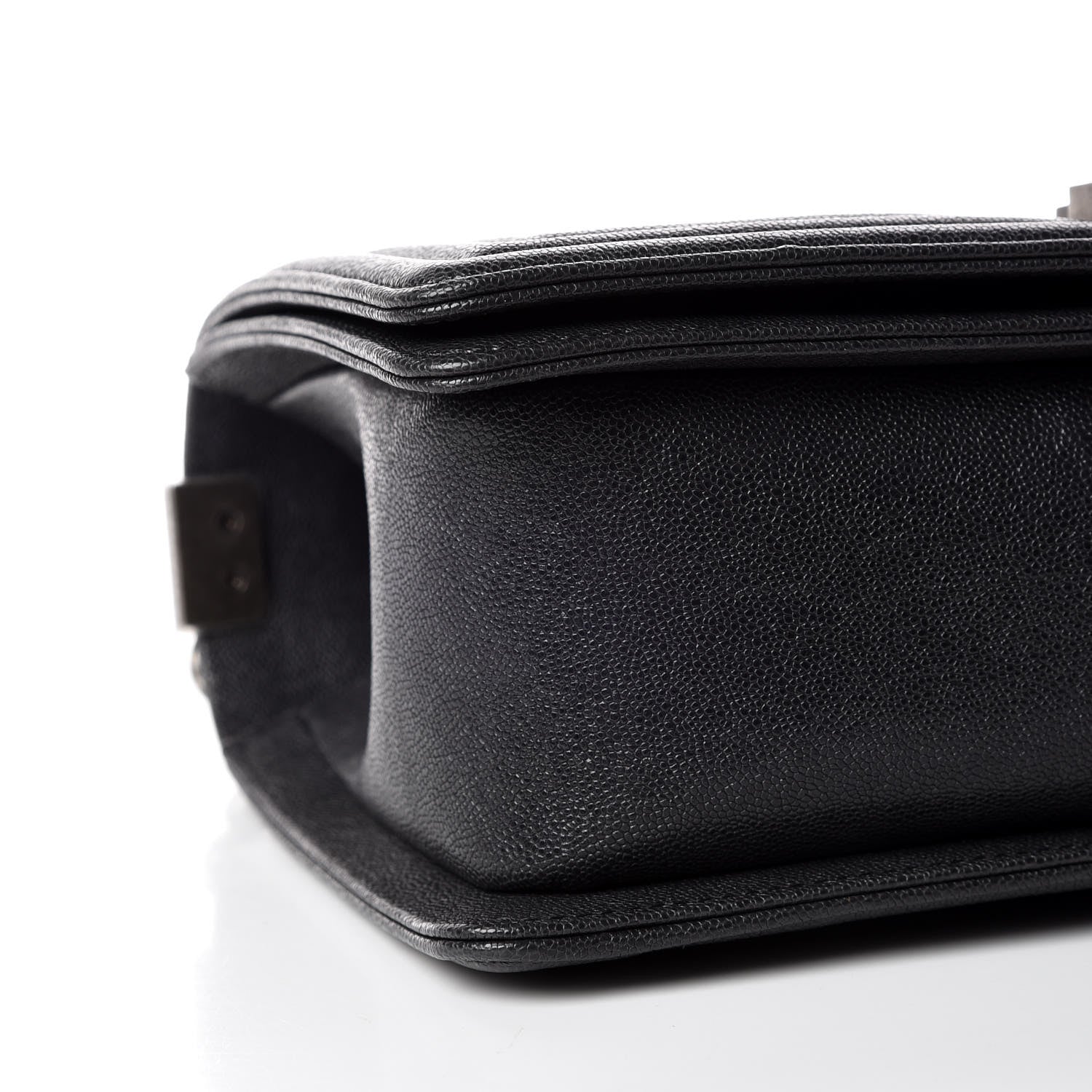 Chanel Caviar Quilted Medium Boy Flap Charcoal 5 of 9