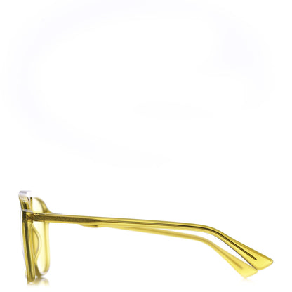 Gucci Squared Aviator Sunglasses GG0262S Yellow 3 of 7
