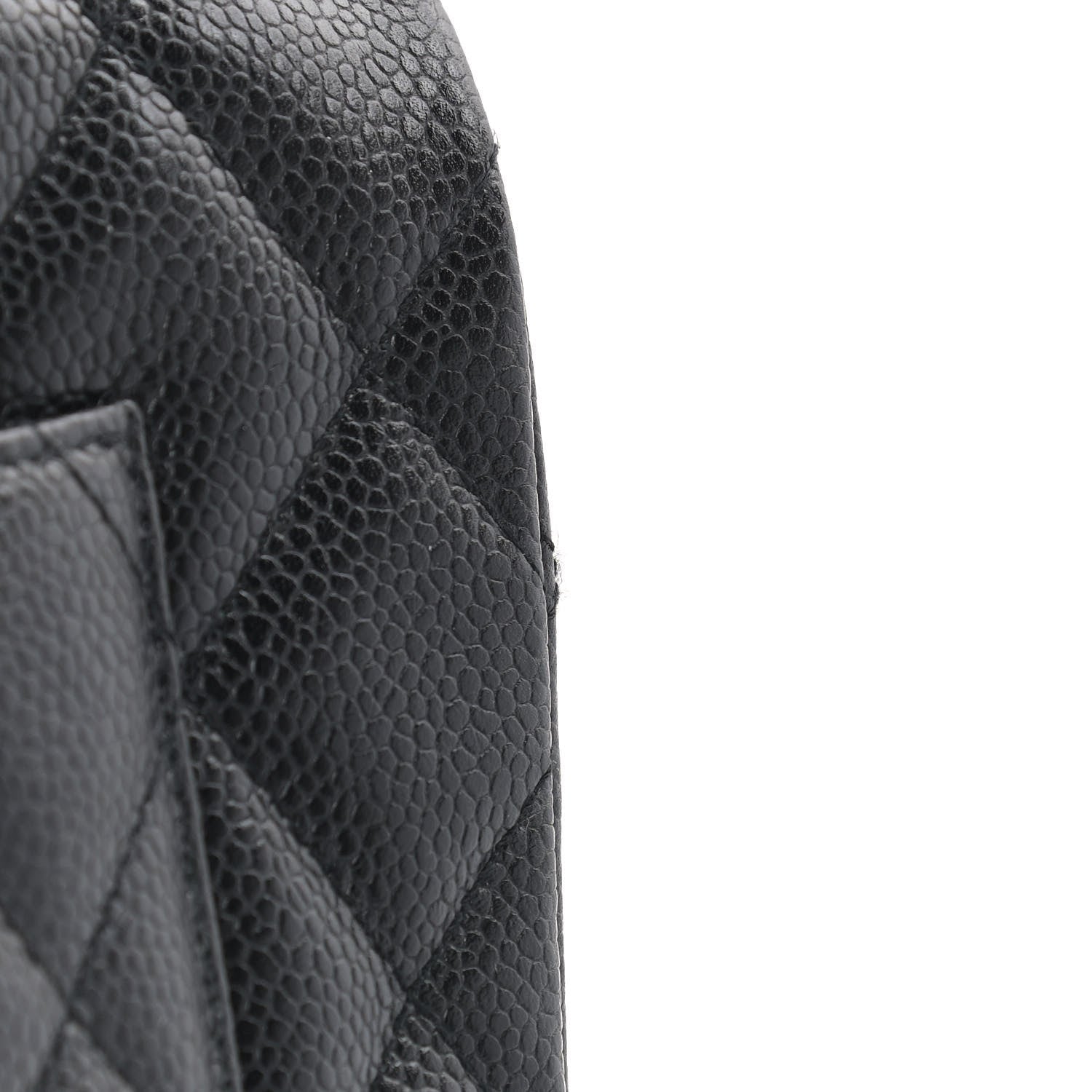 Chanel Caviar Quilted Jumbo Single Flap Black 11 of 16