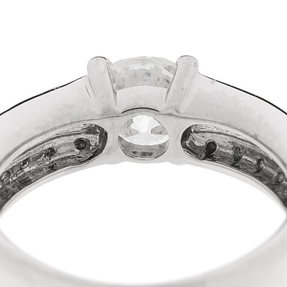 Parker & West by FASHIONPHILE Platinum Diamond 1.00ctw Round Engagement Ring  50 5.5 8 of 9