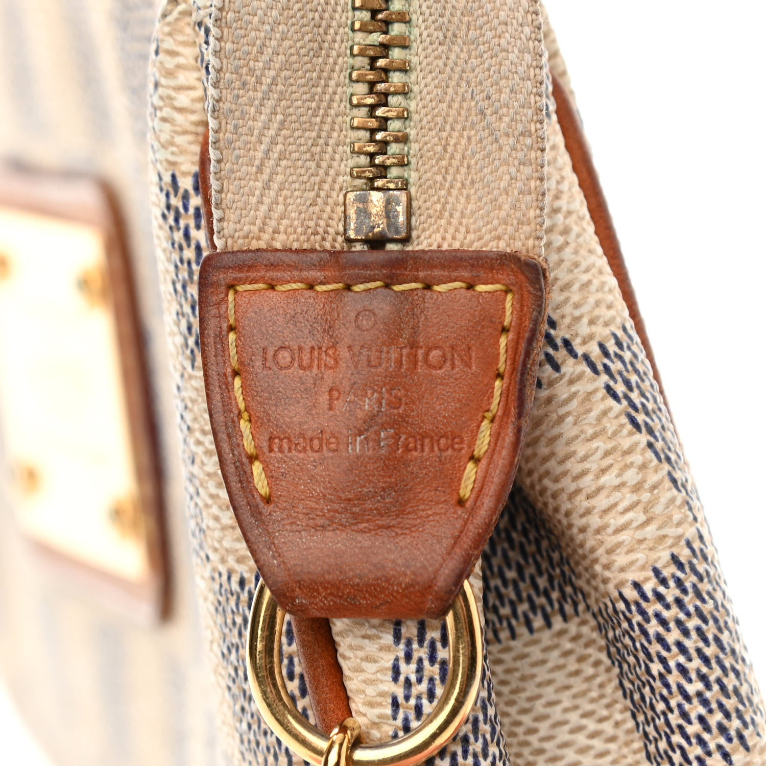 Louis Vuitton Damier Azur Eva Clutch 6 of 11