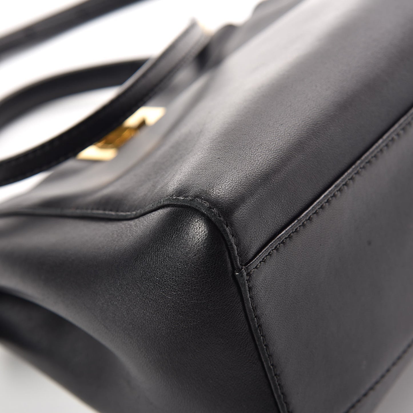 Nappa Mini Peekaboo Iconic Satchel Black