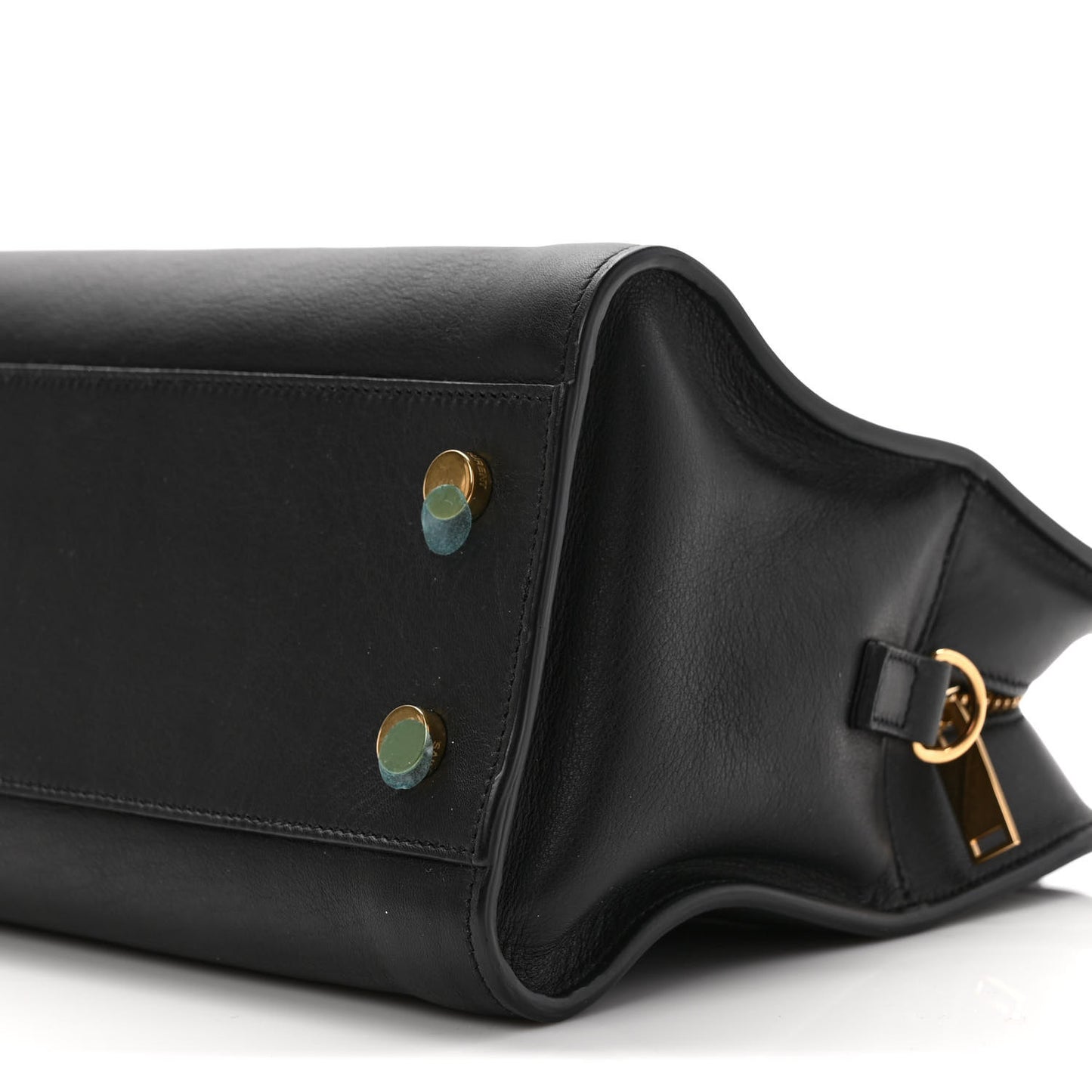 Calfskin Monogram Baby Cabas Black