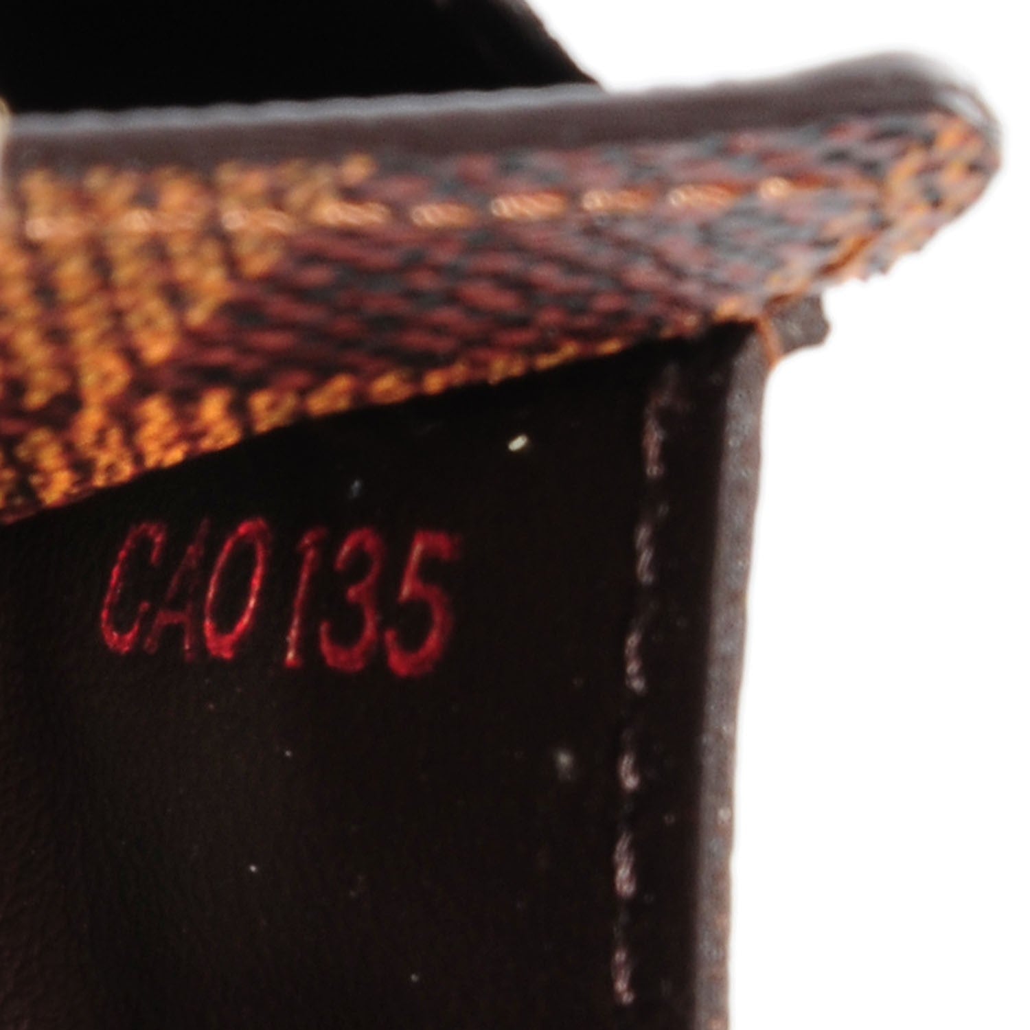 Louis Vuitton Damier Ebene Sarah Wallet NM 6 of 7