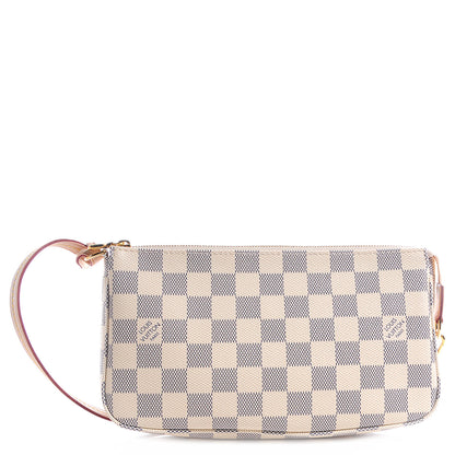 Louis Vuitton Damier Azur Pochette Accessories NM 1 of 8