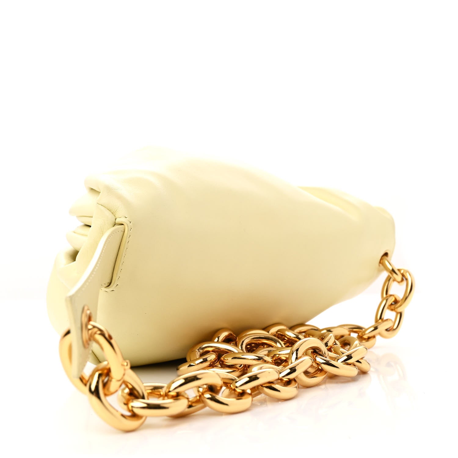 Bottega Veneta Nappa The Belt Chain Pouch Ice Cream 3 of 10