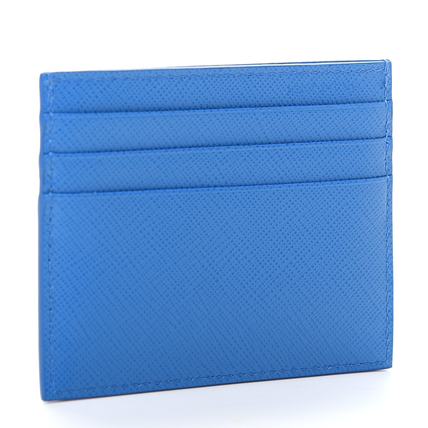 Prada Saffiano Shine Monochrome Card Holder Marea 3 of 7