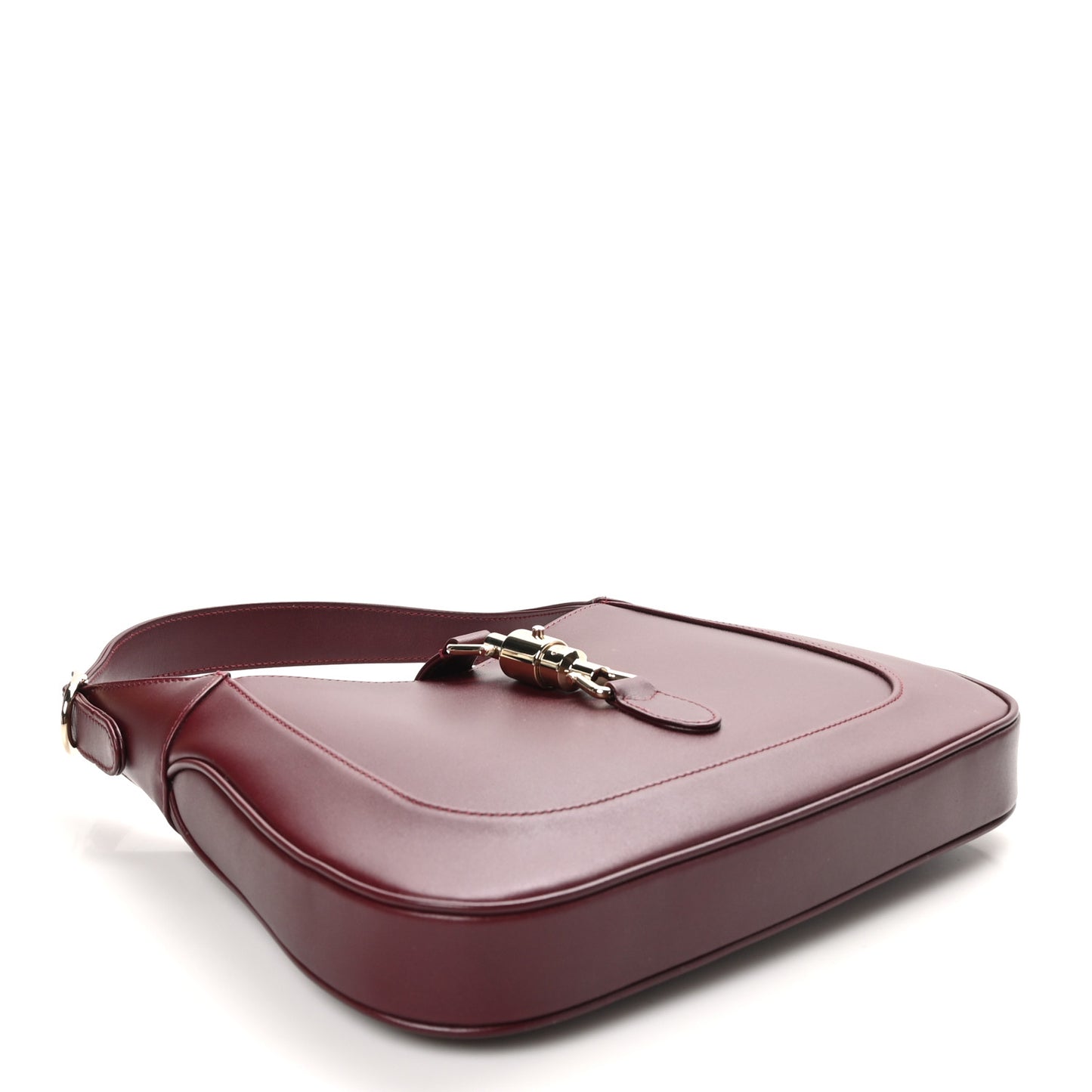 Ancora Calfskin Web Medium Jackie 1961 Hobo Rosso