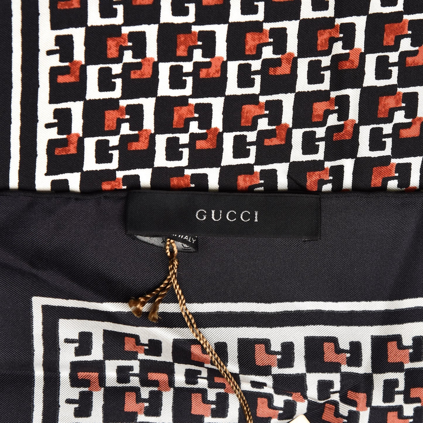 Silk Scarf Black