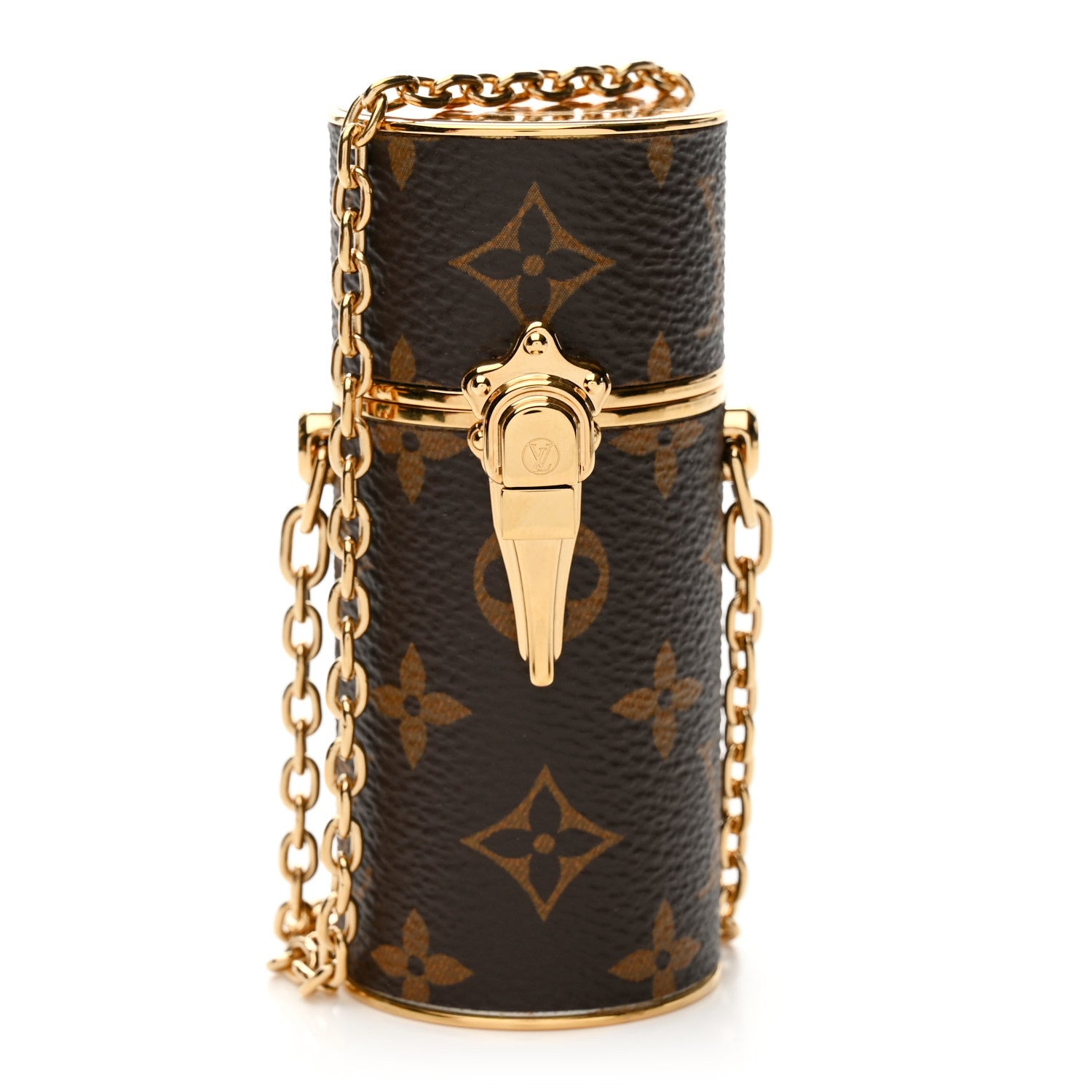 Louis Vuitton Monogram Chain Lipstick Case 2 of 11