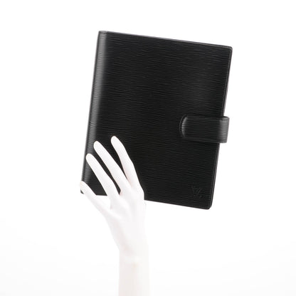 Louis Vuitton Epi Large Ring Agenda Black 2 of 7