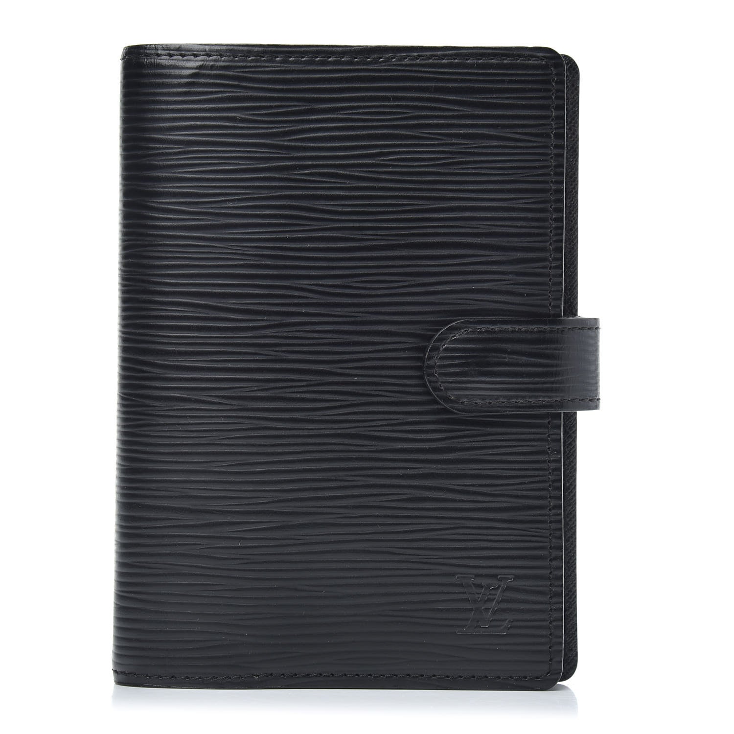 Louis Vuitton Epi Small Ring Agenda Cover Black 1 of 9