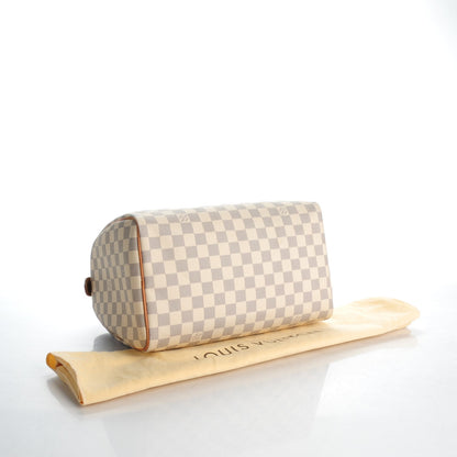 Louis Vuitton Damier Azur Speedy 30 4 of 8