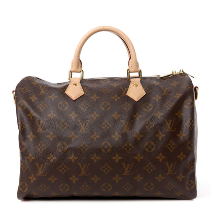 Louis Vuitton Monogram Speedy Bandouliere 35 1 of 12