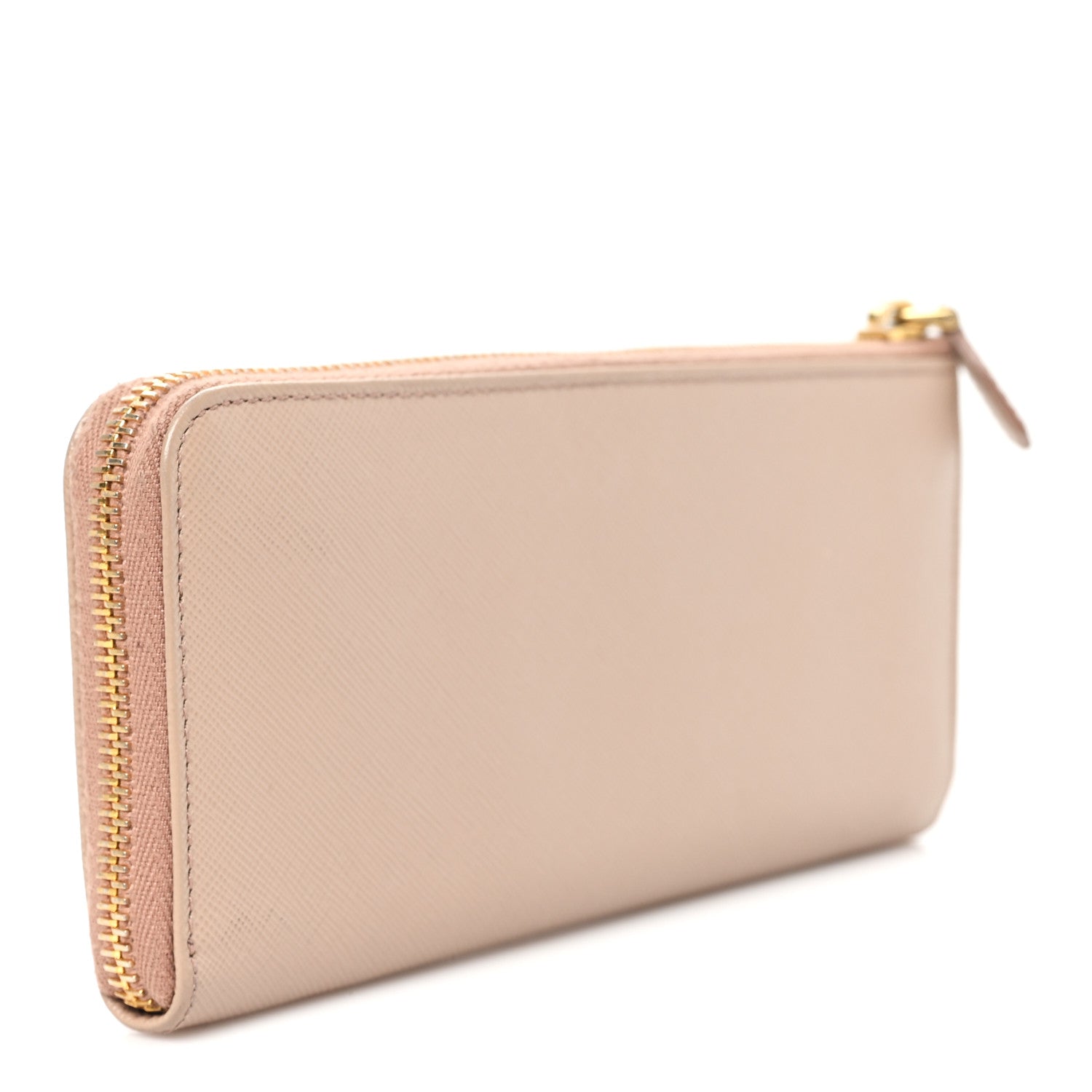 Prada Saffiano Half Zip Wallet Wallet Cammeo 3 of 8