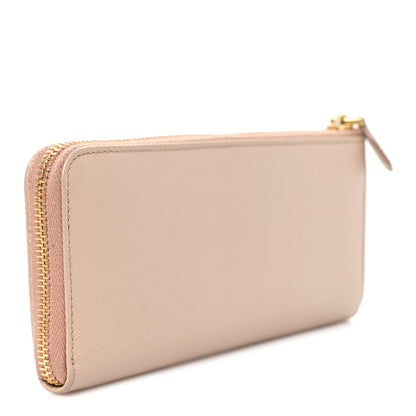 Prada Saffiano Half Zip Wallet Wallet Cammeo 3 of 8