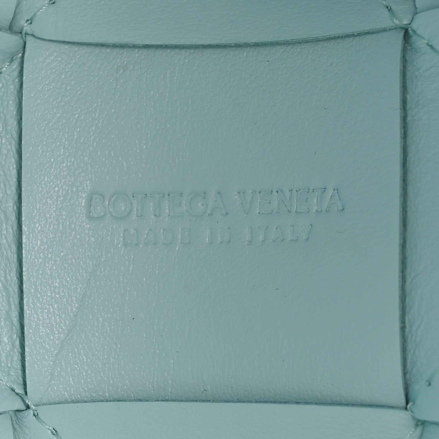 Bottega Veneta Nappa Maxi Intrecciato Small Cassette Bucket Bag Topazio Silver 6 of 9