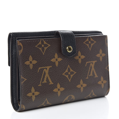 Louis Vuitton Monogram Pallas Compact Wallet Black 3 of 10