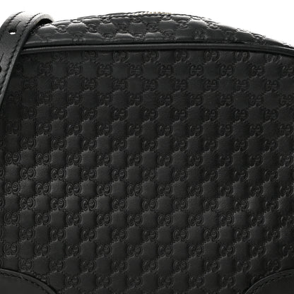 Gucci Microguccissima Mini Bree Messenger Bag Black 7 of 11